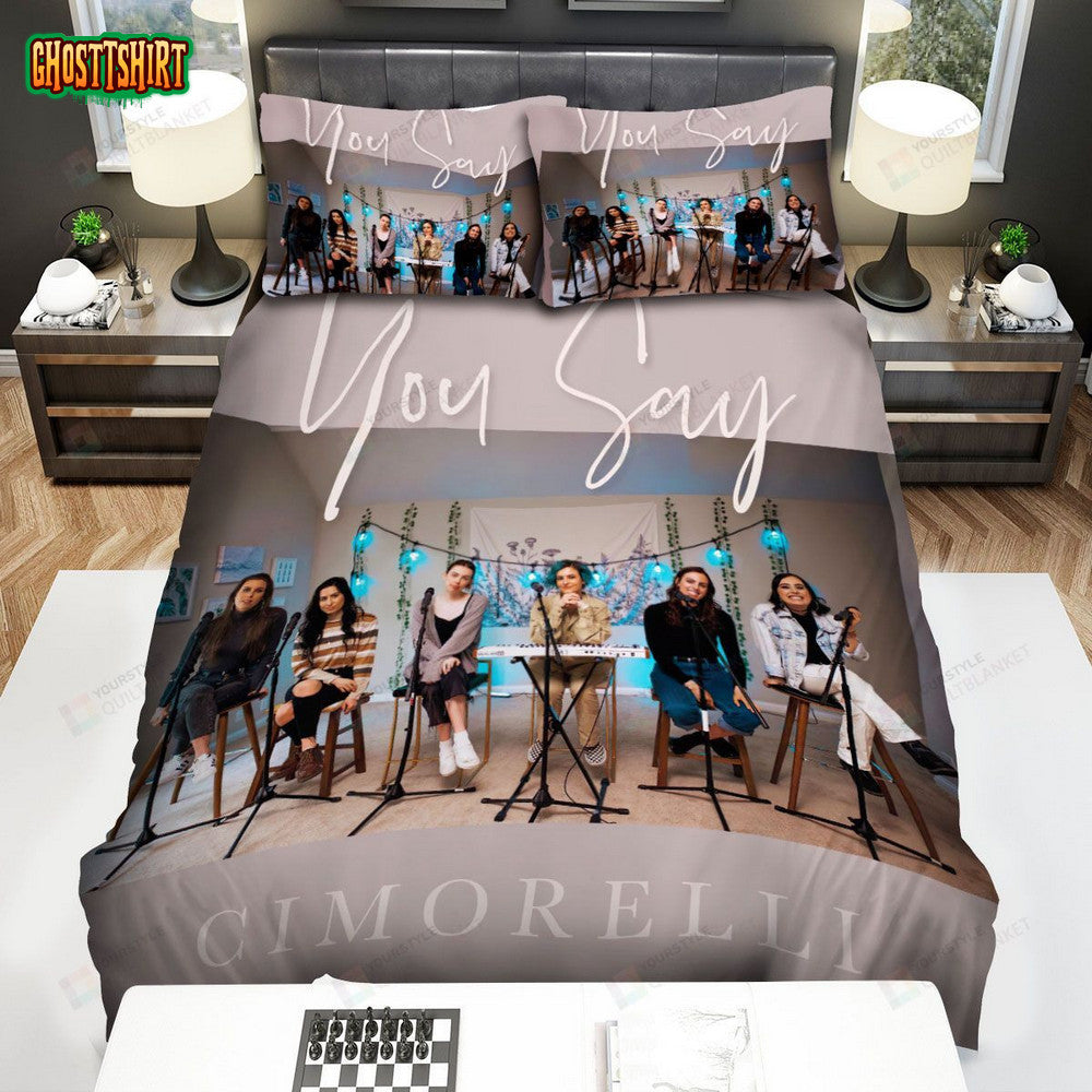 Cimorelli Band You Say Bed Sheets Spread Comforter Duvet Cover Bedding Set