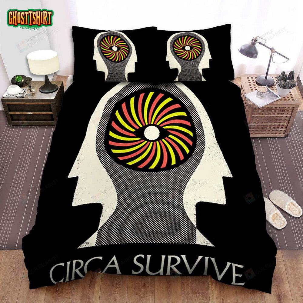 Circa Survive Band One Eye Art Bed Sheets Spread Comforter Duvet Cover Bedding Set