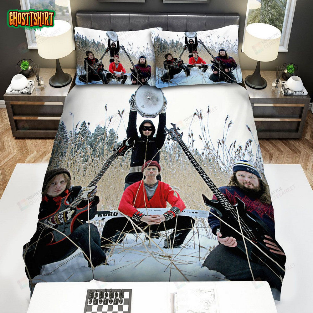 Circle Band, In The Snowfield Bed Sheets Spread Duvet Cover Bedding Set