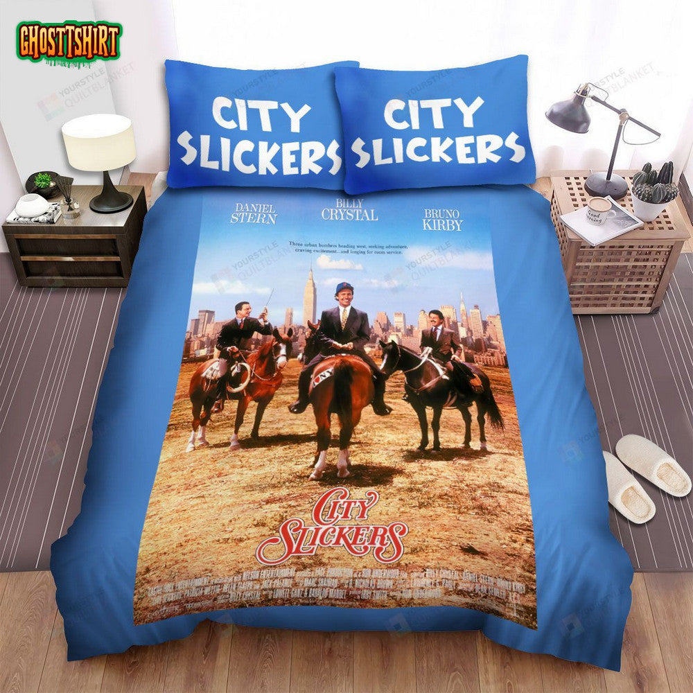 City Slickers Poster Bed Sheets Spread Comforter Duvet Cover Bedding Set Ver 1