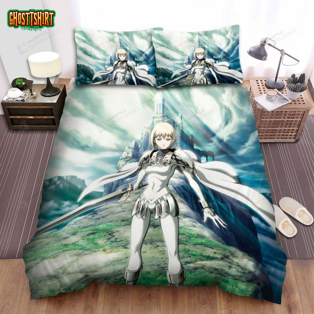 Claymore Character Clare With The Sword Bed Sheets Spread Comforter Duvet Cover Bedding Set