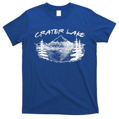 Crater Lake National Park Oregon Hike Outdoors Vintage T-Shirt