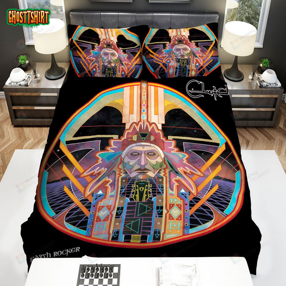 Clutch Album Cover Earth Rocker Bed Sheets Spread Comforter Duvet Cover Bedding Set