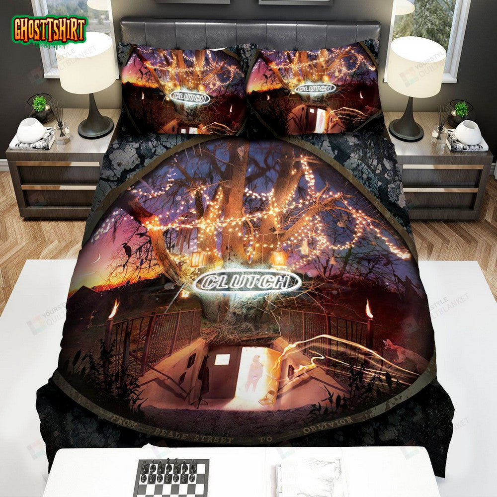 Clutch Album Cover From Beale Street Bed Sheets Spread Comforter Duvet Cover Bedding Set