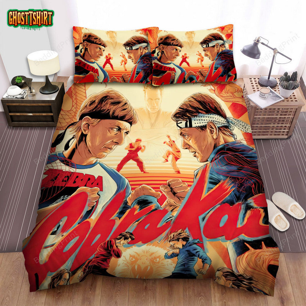Cobra Kai Movie Art 2 Bed Sheets Duvet Cover Bedding Set