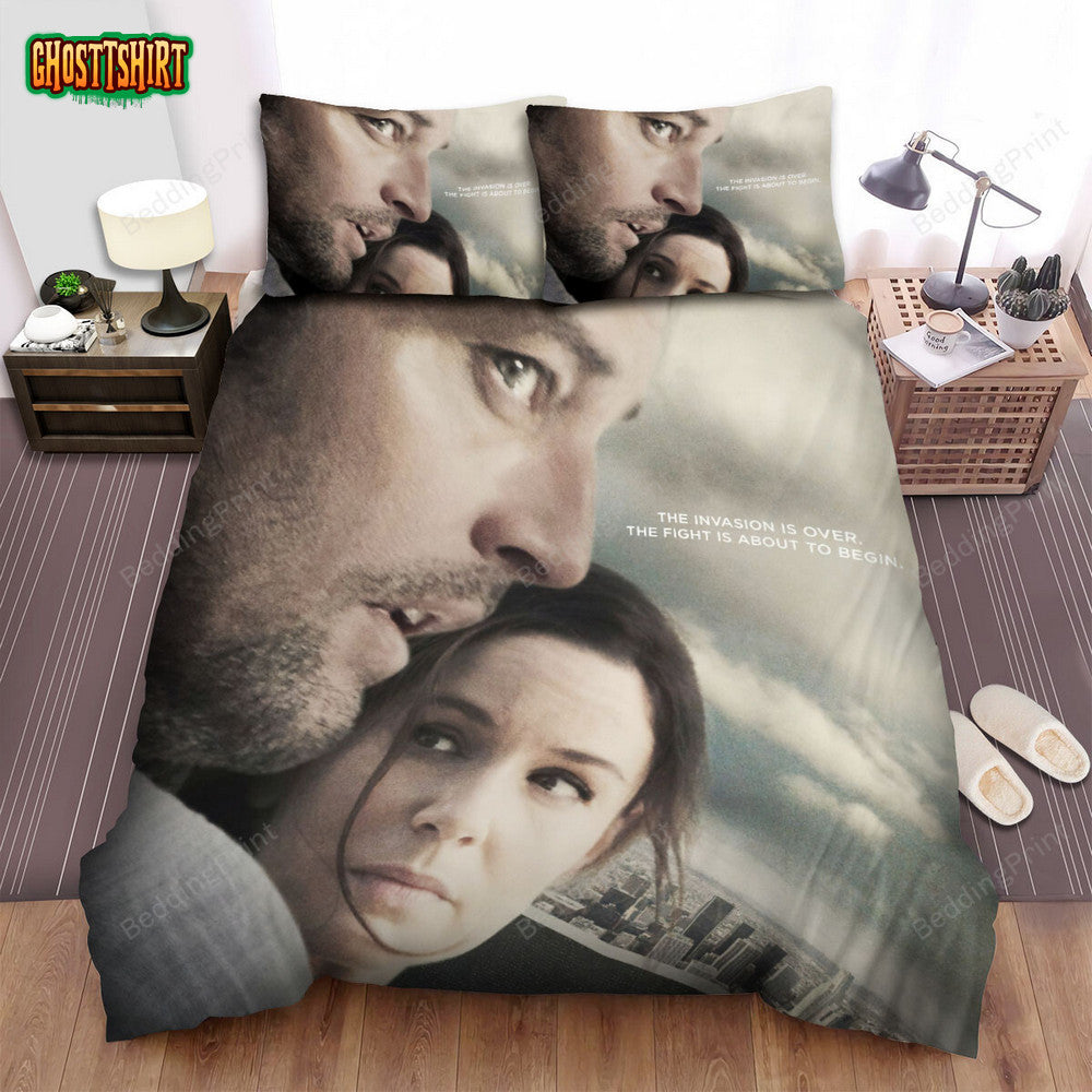 Colony (2016–2018) The Invasion Is Over Movie Poster Bed Sheets Duvet Cover Bedding Set