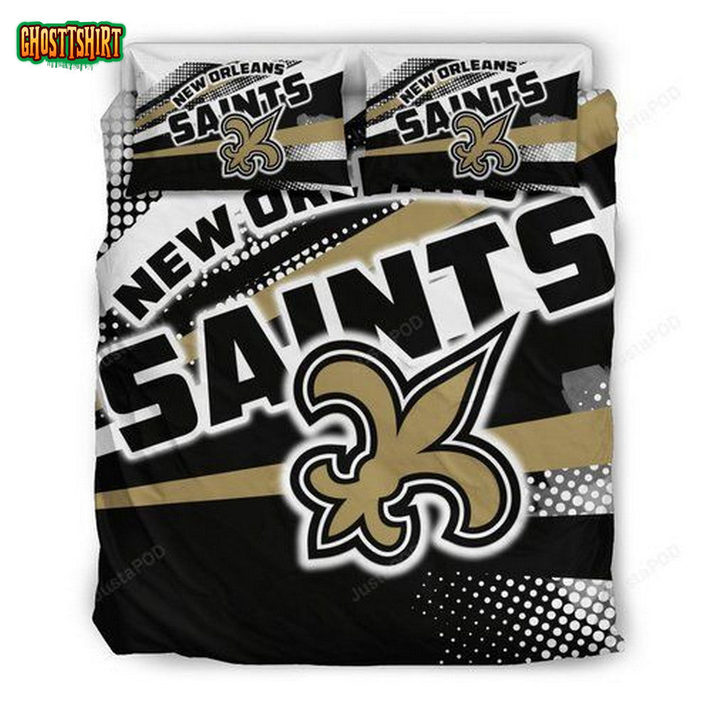 Colorful Shine Amazing New Orleans Saints 3D Bedding Set