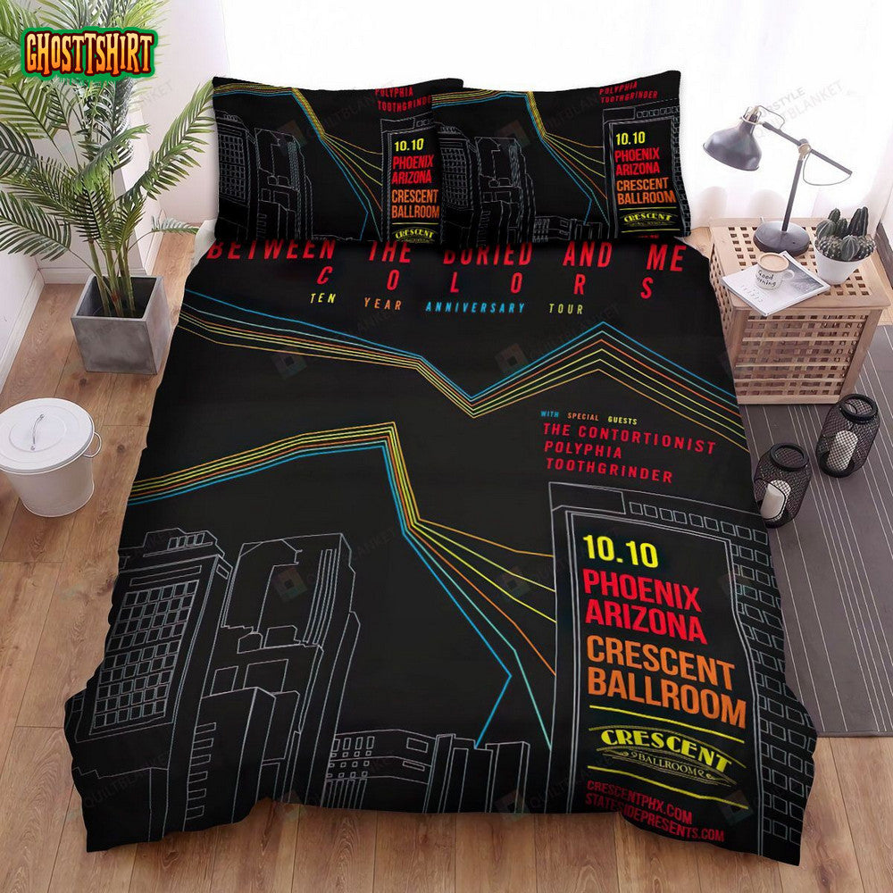 Colors Album Between The Buried And Me Bed Sheets Spread Comforter Duvet Cover Bedding Set