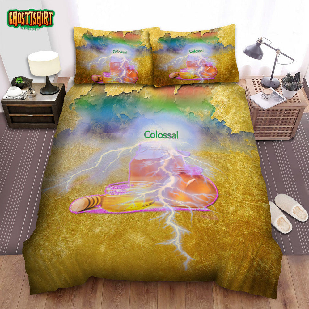 Colossal Album Cover Bed Sheets Spread Comforter Duvet Cover Bedding Set