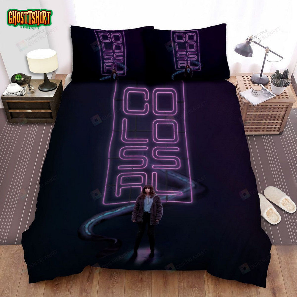 Colossal Gloria Illustration Poster Bed Sheets Spread Comforter Duvet Cover Bedding Set