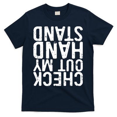 Check Out My Handstand Funny Gymnastics T-Shirt