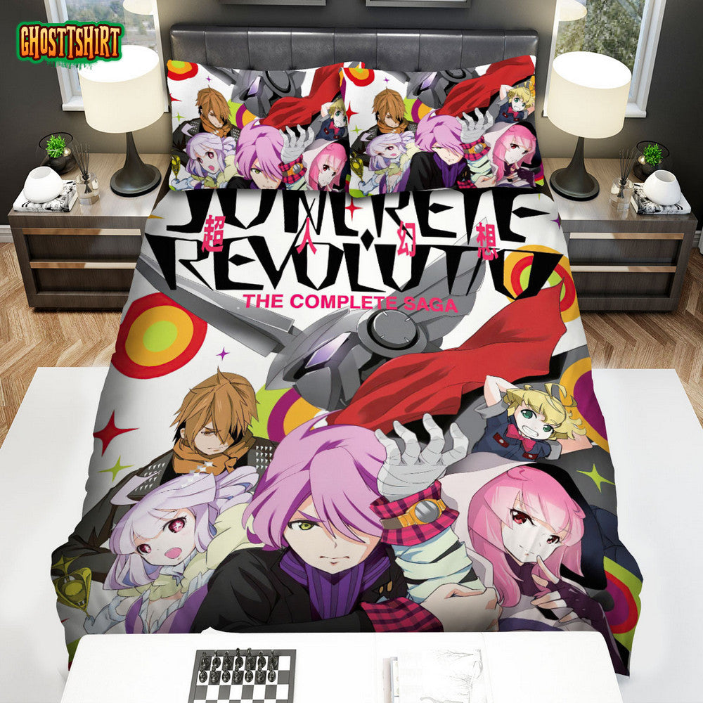 Concrete Revolutio The Complete Saga Anime Poster Bed Sheets Spread Duvet Cover Bedding Set