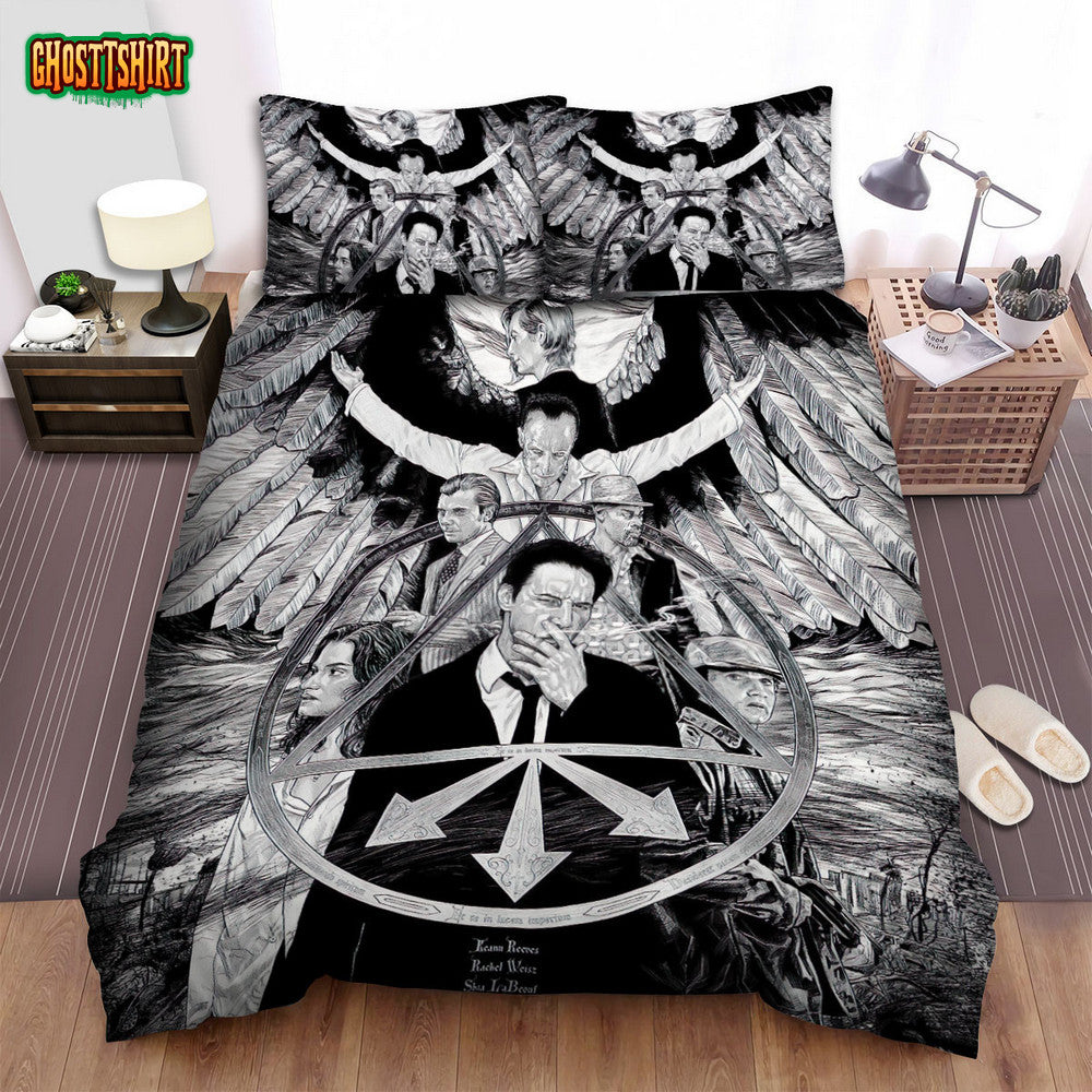 Constantine (2014-2015) Movie Illustration Bed Sheets Spread Comforter Duvet Cover Bedding Set
