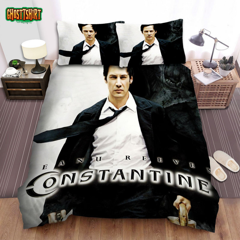 Constantine (2014-2015) Movie Poster 2 Bed Sheets Spread Comforter Duvet Cover Bedding Set