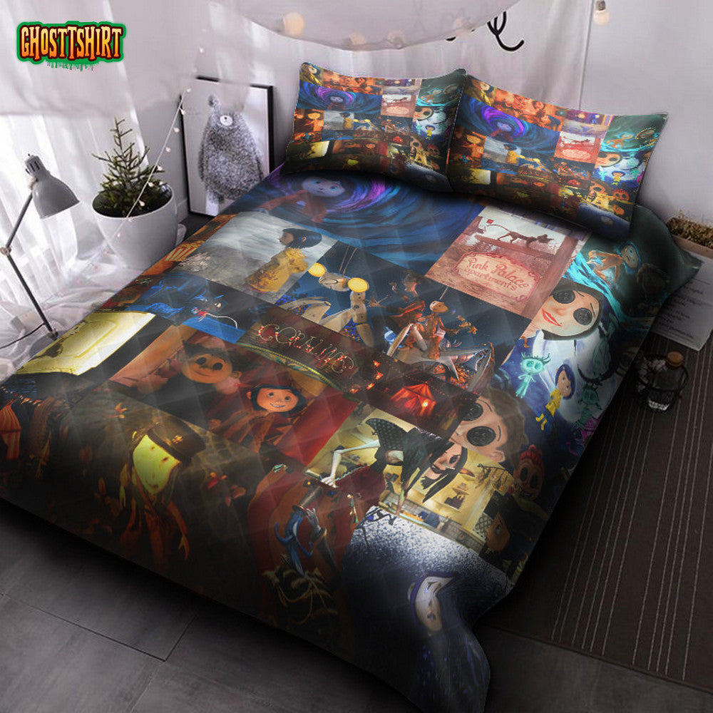 Coraline Quilt Bed Set