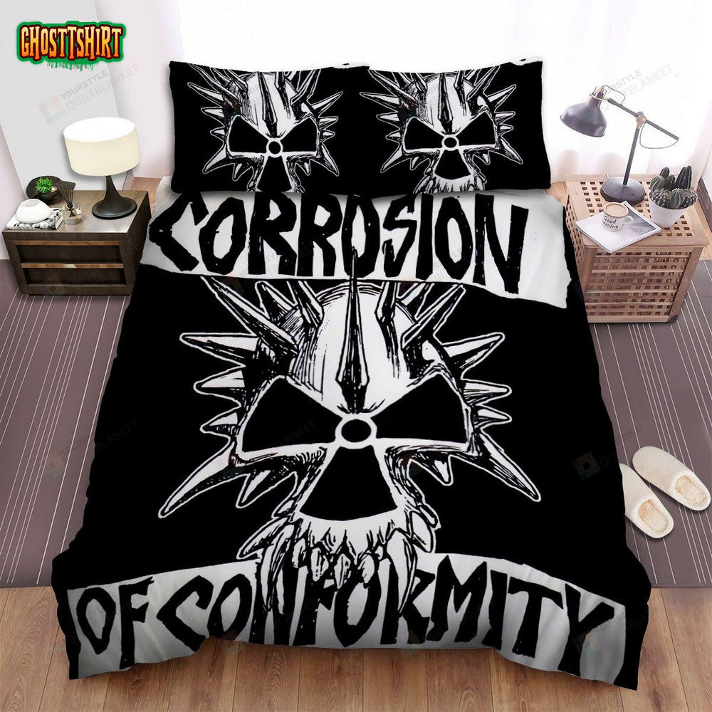 Corrosion Of Conformity Band Danger Face Bed Sheets Spread Comforter Duvet Cover Bedding Set