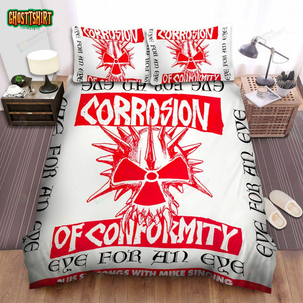 Corrosion Of Conformity Band Eye For An Eye Bed Sheets Spread Comforter Duvet Cover Bedding Set