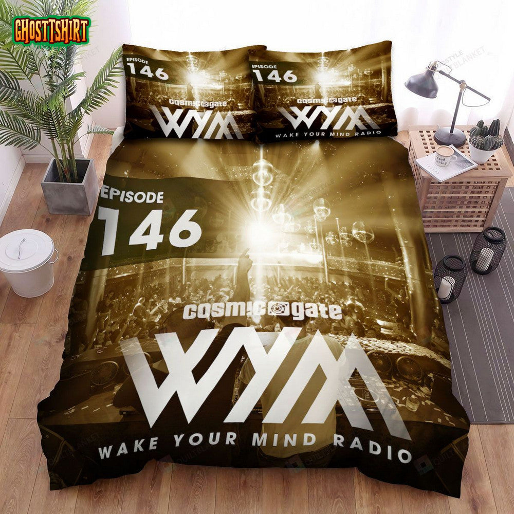 Cosmic Gate Episode 146 Album Music Bed Sheets Spread Comforter Duvet Cover Bedding Set