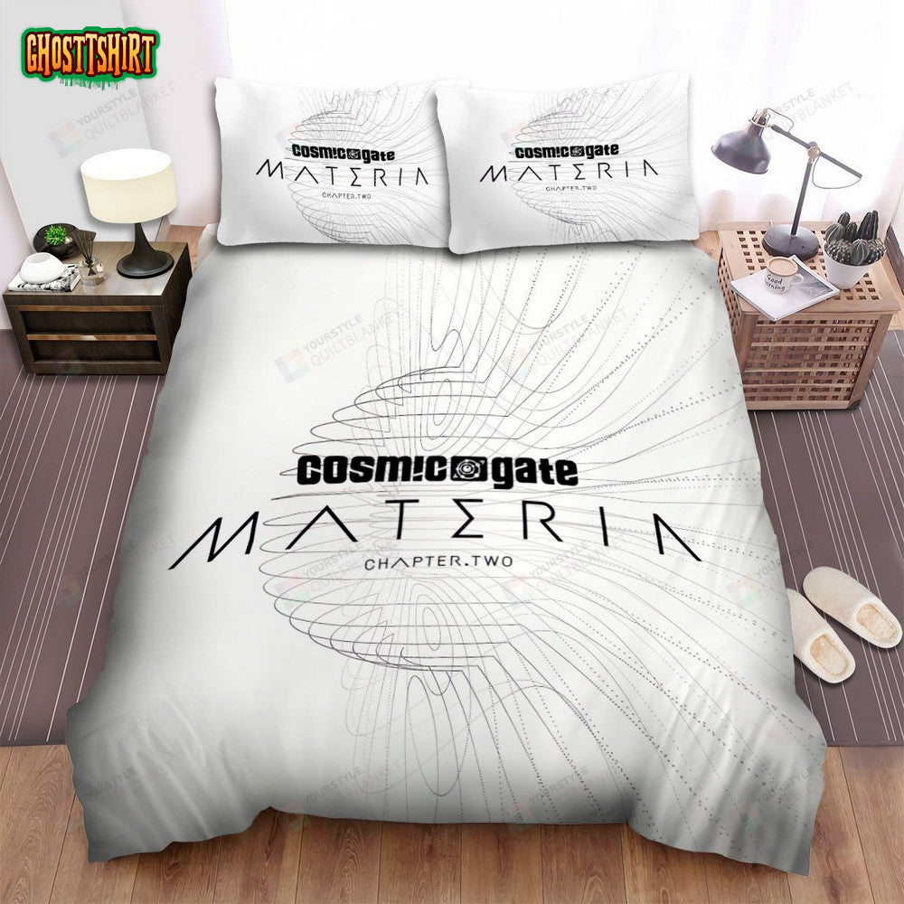 Cosmic Gate Materia Album Music Bed Sheets Spread Comforter Duvet Cover Bedding Set