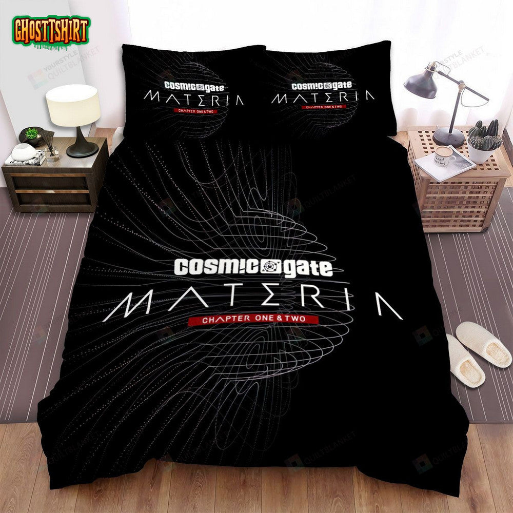 Cosmic Gate Materia Album Music Ver 2 Bed Sheets Spread Comforter Duvet Cover Bedding Set