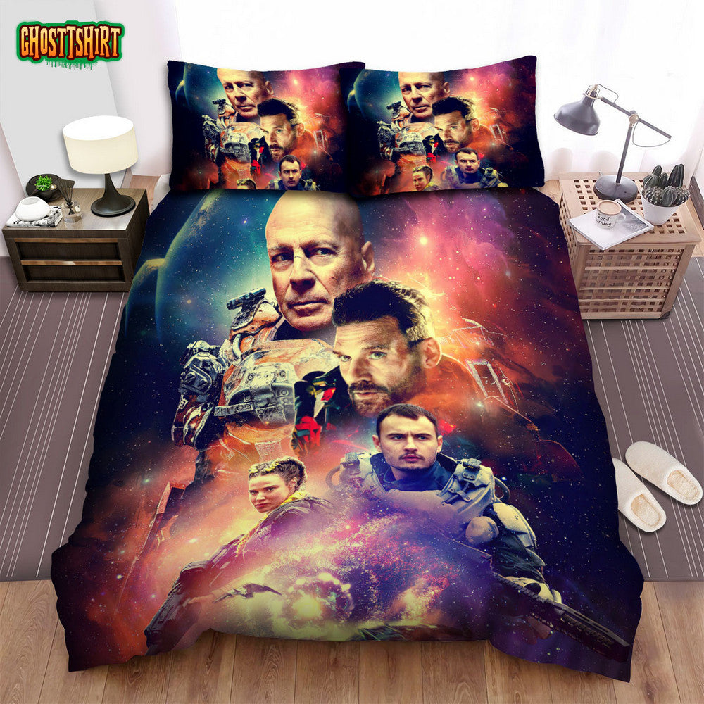 Cosmic Sin Movie Poster Art Bed Sheets Spread Comforter Duvet Cover Bedding Set