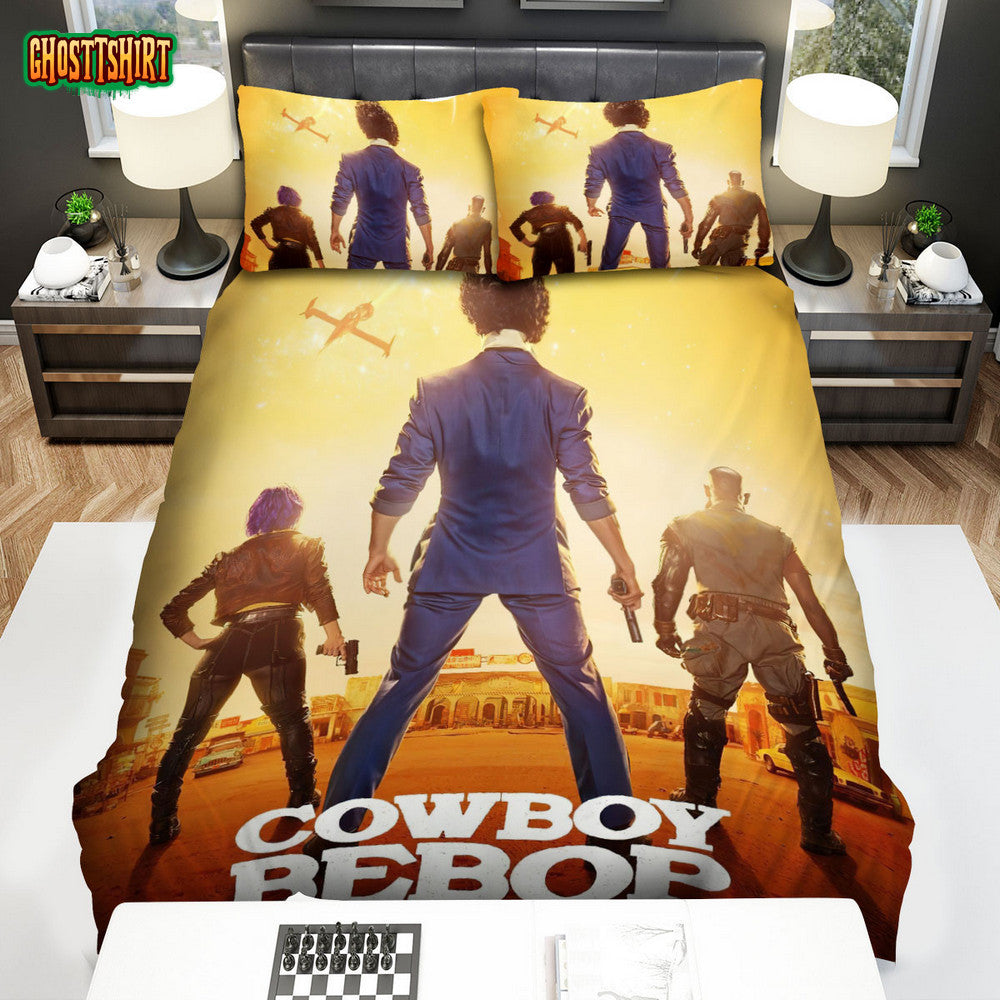 Cowboy Bebop Movie Poster 1 Bed Sheets Spread Comforter Duvet Cover Bedding Set