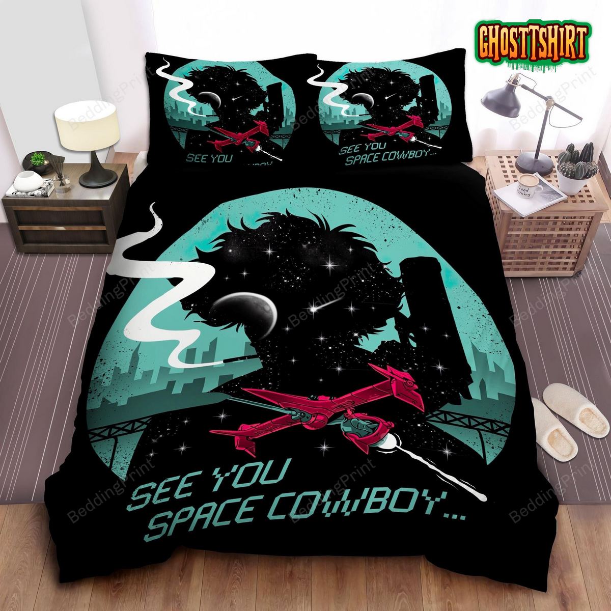 Cowboy Bebop See You Space Cowboy Bed Sheets Duvet Cover Bedding Set