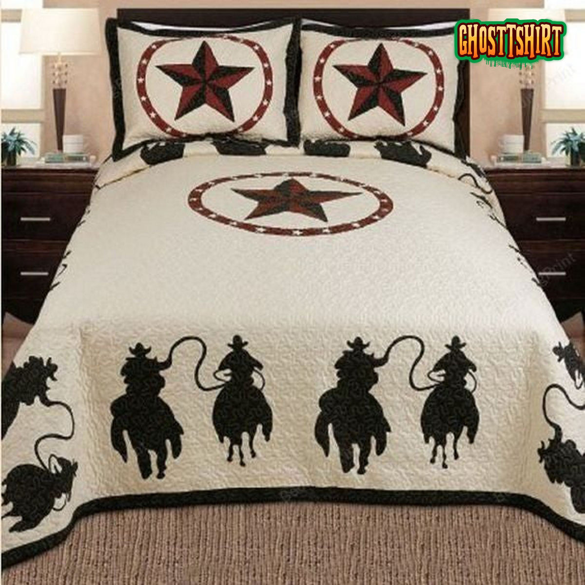 Cowboy Duvet Cover Bedding Set