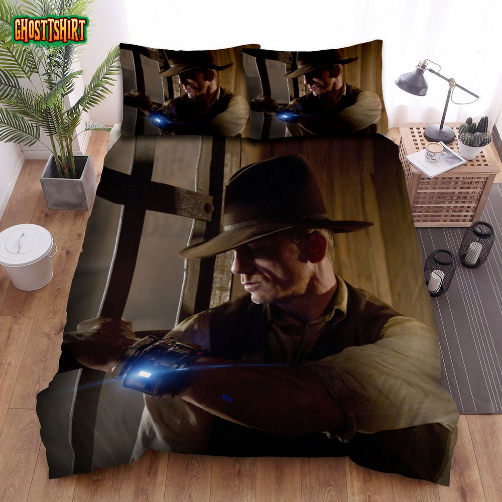 Cowboys & Aliens (2011) Movie Scene Bed Sheets Spread Comforter Duvet Cover Bedding Set