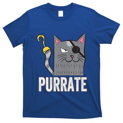Cat Pirate Cats Halloween Cat Lover Gift T-Shirt