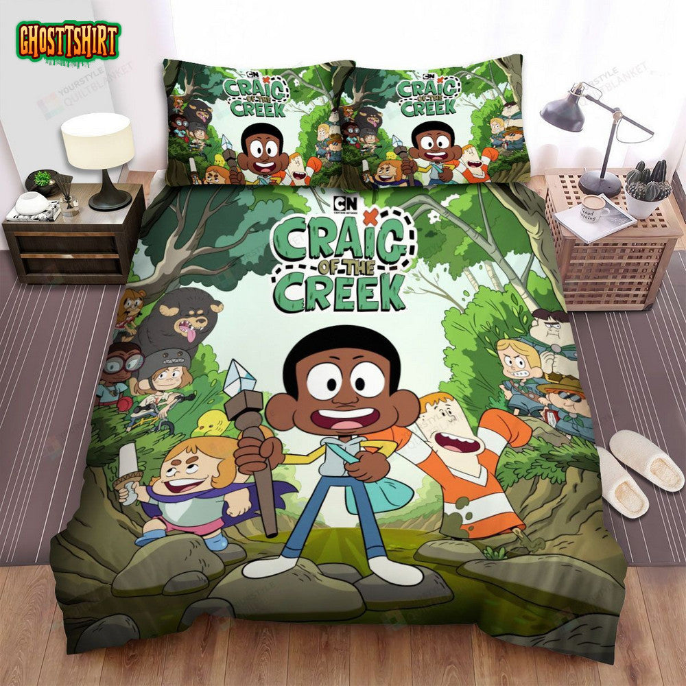 Craig Of The Creek Original Poster Bed Sheets Spread Duvet Cover Bedding Set