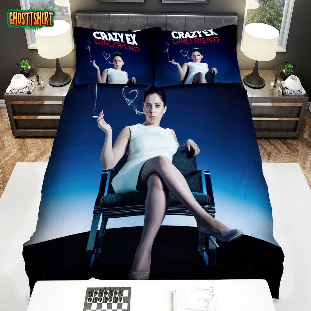 Crazy Ex-Girlfriend (2015–2019) Crazy Instinct Movie Poster Bed Sheets Duvet Cover Bedding Set