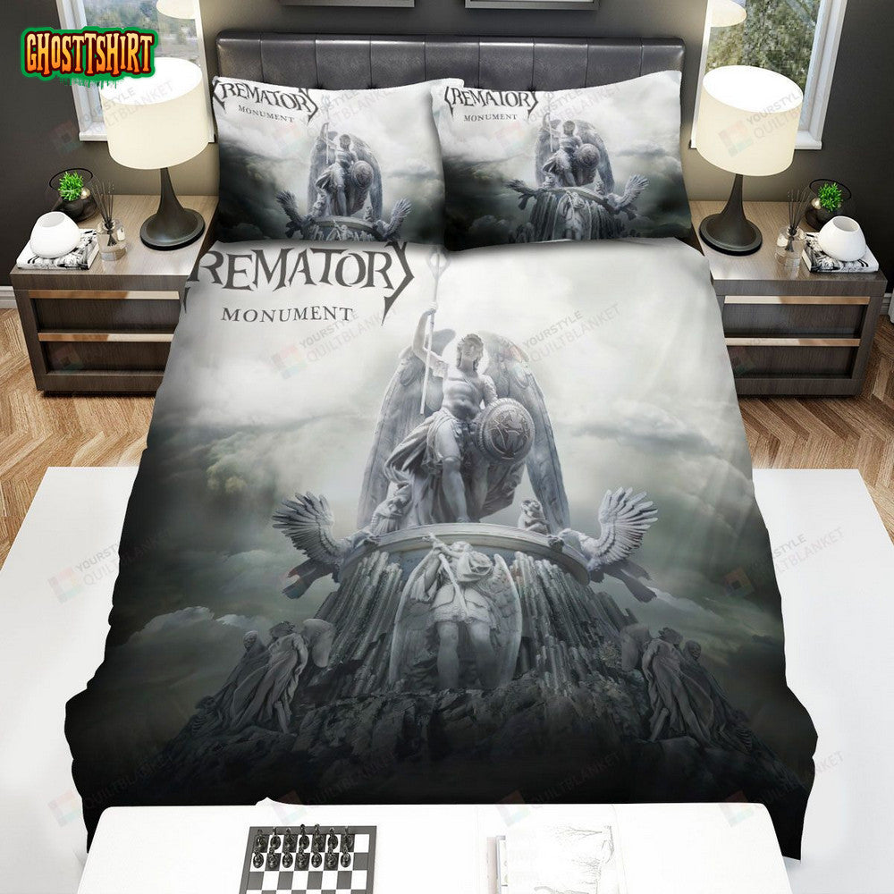 Crematory Album Cover Monument Bed Sheets Spread Comforter Duvet Cover Bedding Set