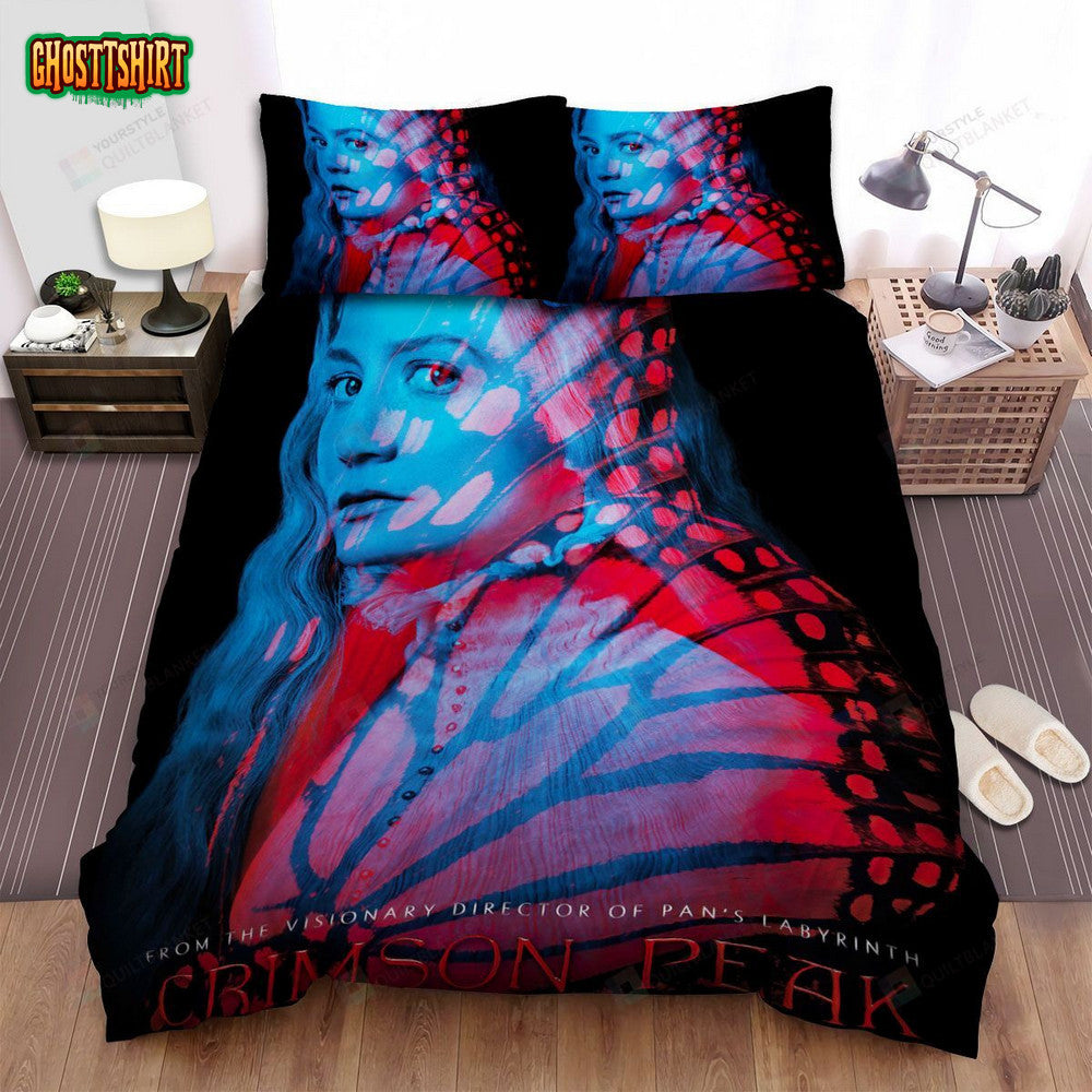 Crimson Peak Mia Wasikowska Poster Bed Sheets Spread Comforter Duvet Cover Bedding Set
