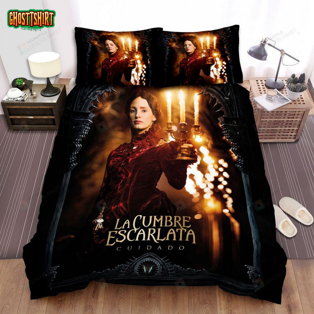 Crimson Peak Movie Poster 5 Bed Sheets Spread Comforter Duvet Cover Bedding Set