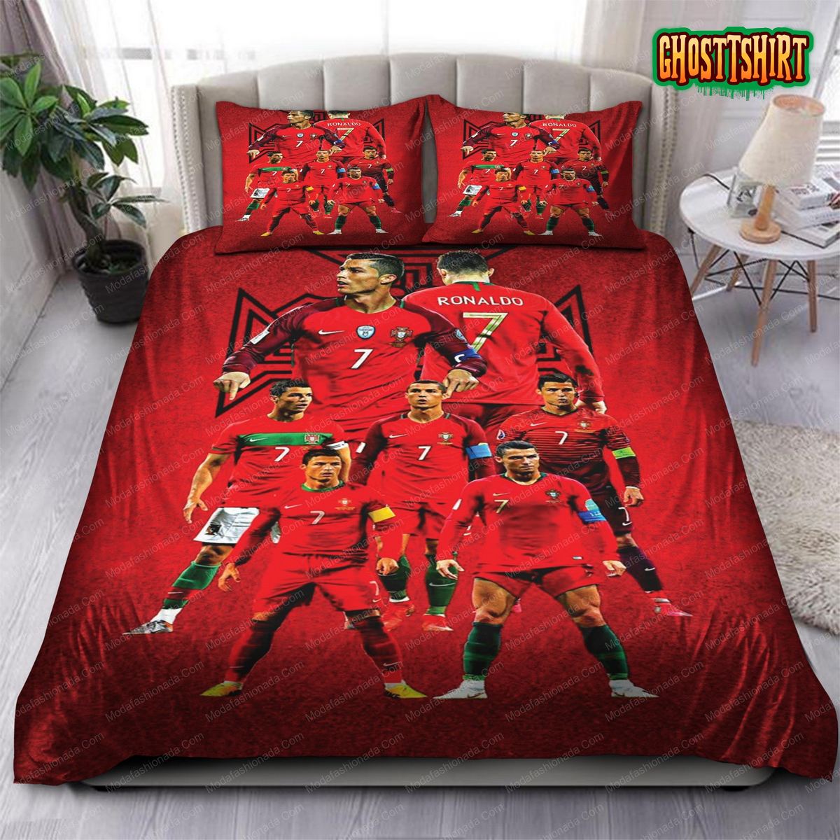 Cristiano Ronaldo Captain Legend Portugal 40 Bedding Set