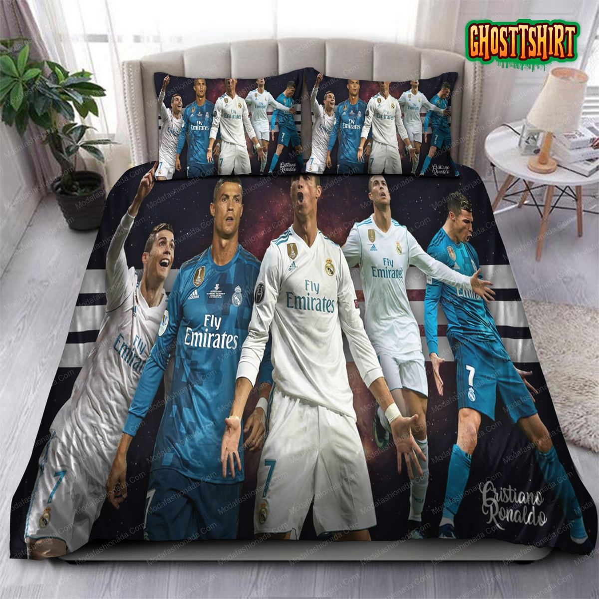 Cristiano Ronaldo Real Madrid Laliga 27 Bedding Set