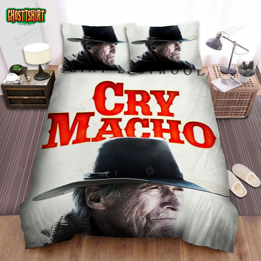 Cry Macho Poster 1 Bed Sheets Spread Comforter Duvet Cover Bedding Set