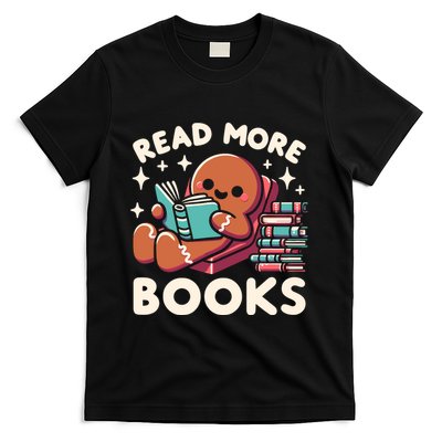 Christmas Teacher Read More Books Funny Wo T-Shirt