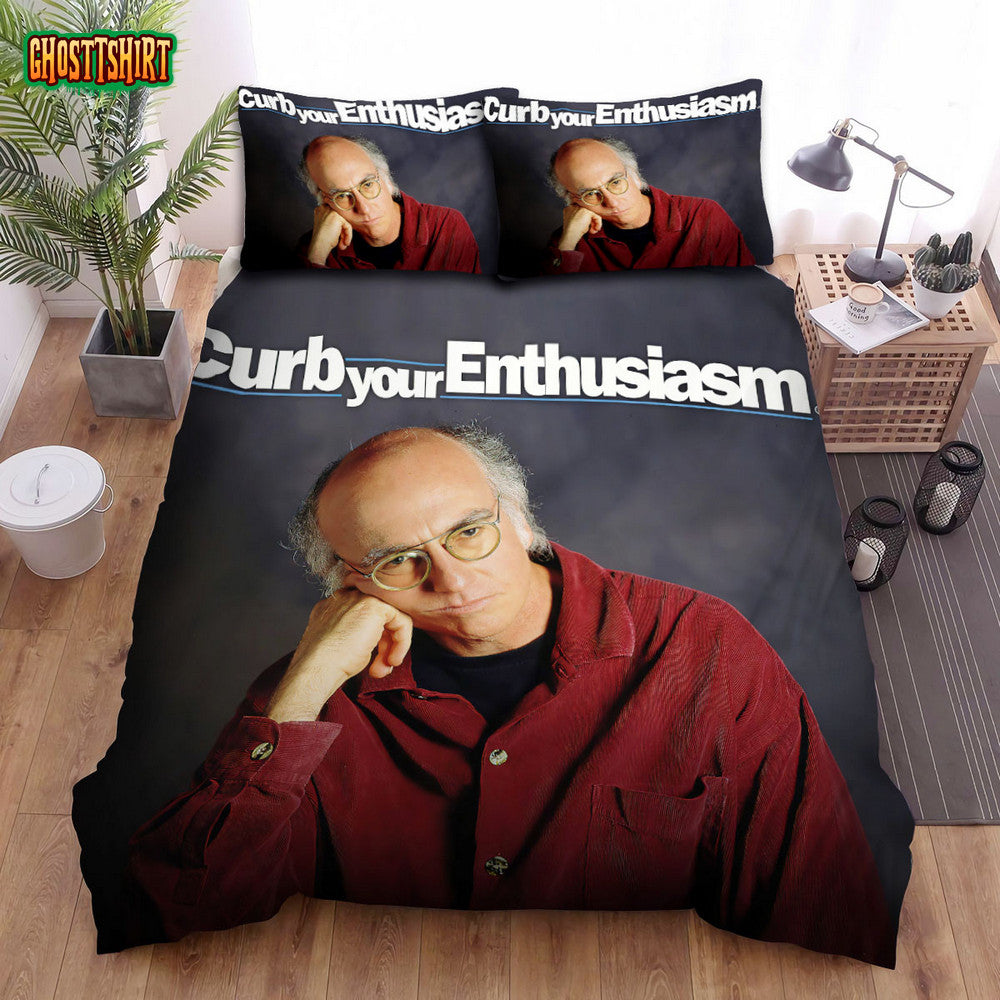 Curb Your Enthusiasm Larry David Poster Bed Sheets Duvet Cover Bedding Set
