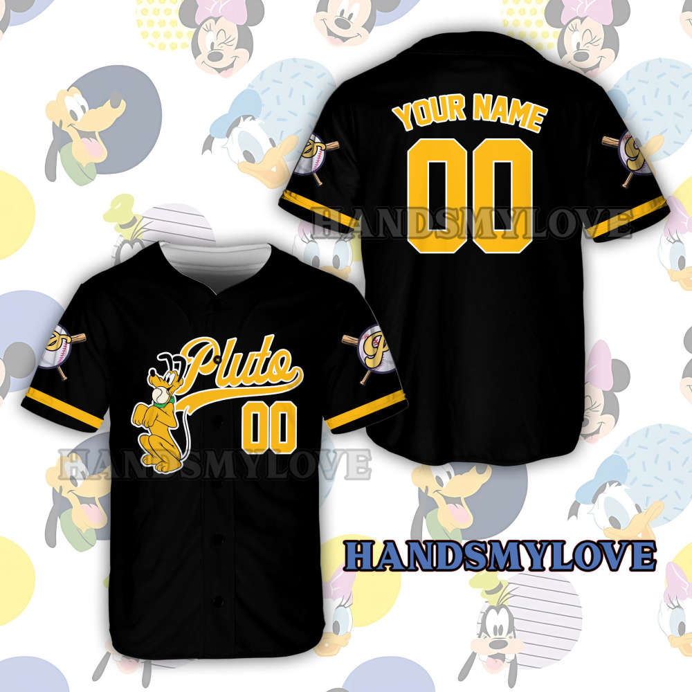 Custom Ddisney Character Mickey Game Day Baseball Jersey Ddisney Baseball Player Outfit For Baseball Fans Matching Outfit For Baseball Lover - Aopprinter