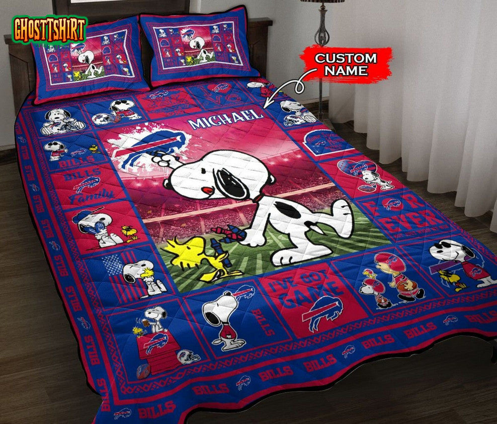 Custom Name Buffalo Bills Bedding Set Ver 1