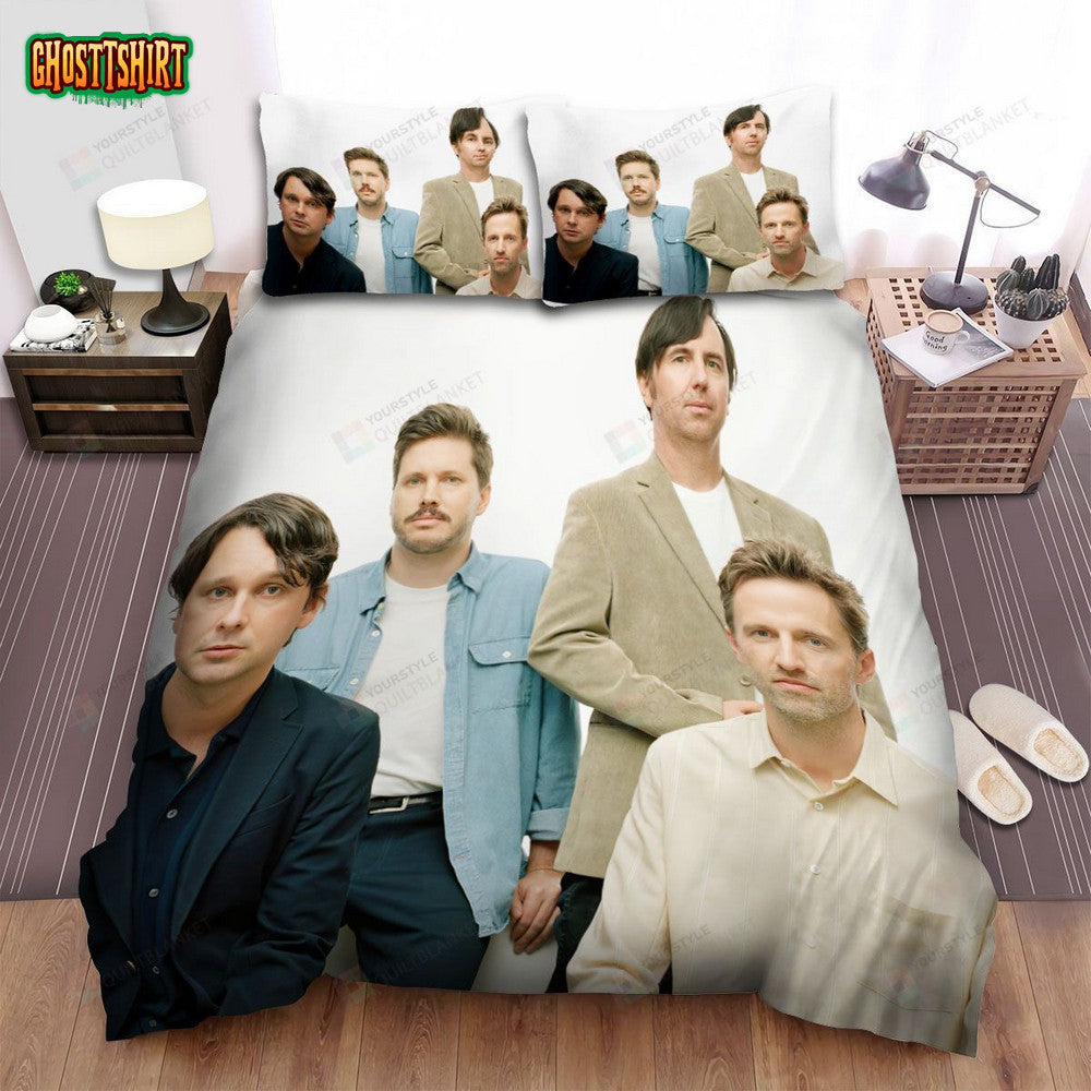 Cut Copy Band Posing Bed Sheets Spread Comforter Duvet Cover Bedding Set