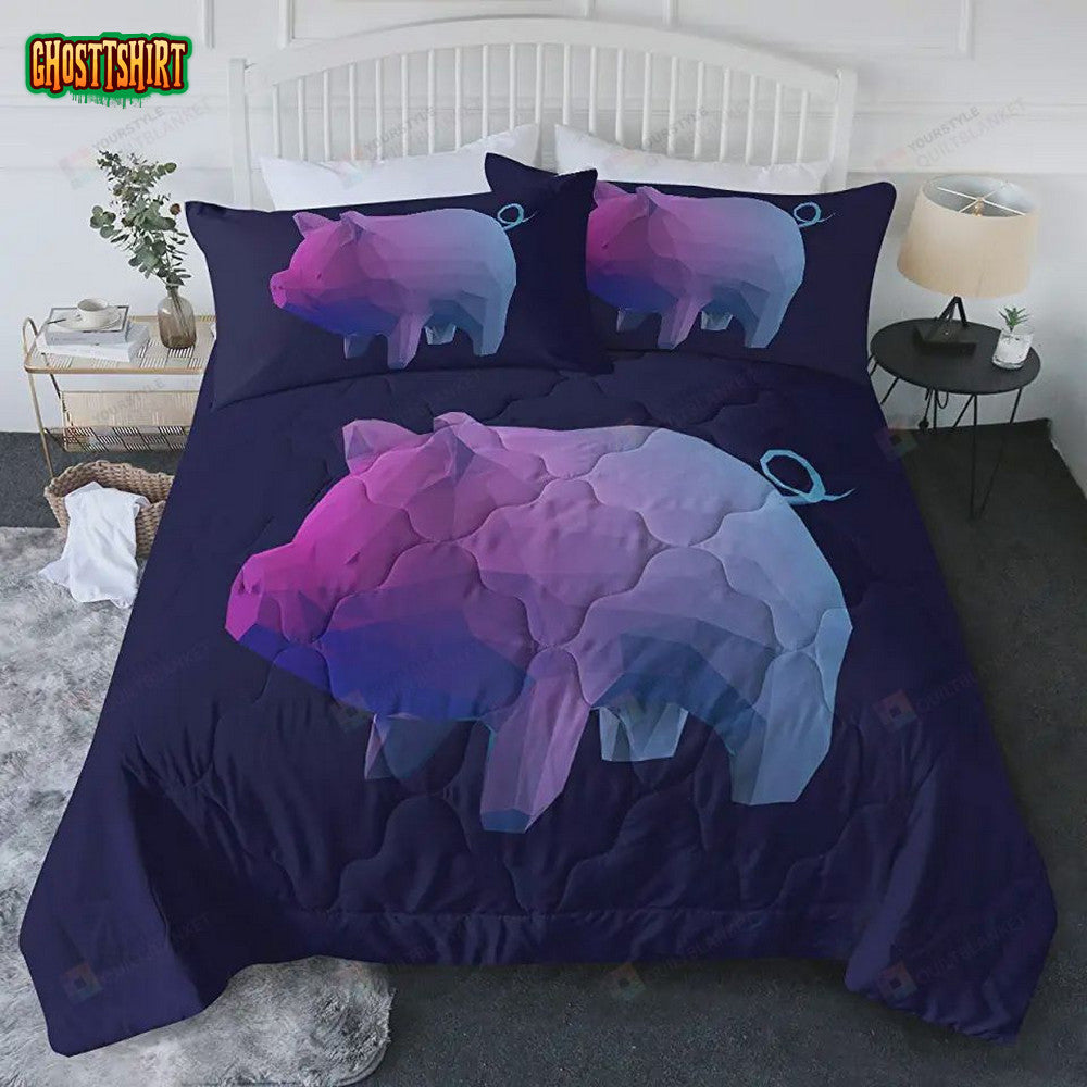 Cute Pig Bedding Set