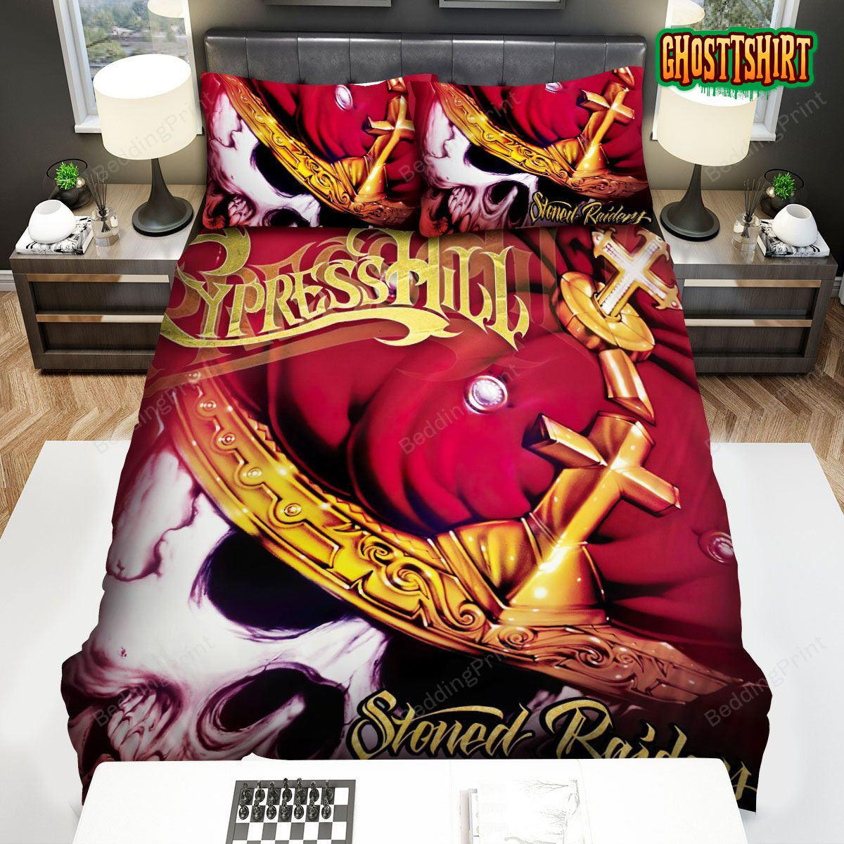 Cypress Hill Stoned Raiders Album Bed Sheets Duvet Cover Bedding Set