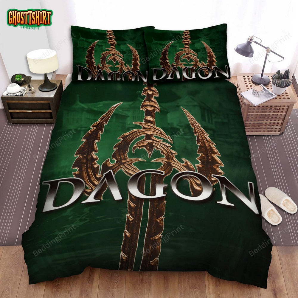 Dagon Symbol Sword Of The Film Movie Poster Bed Sheets Duvet Cover Bedding Set