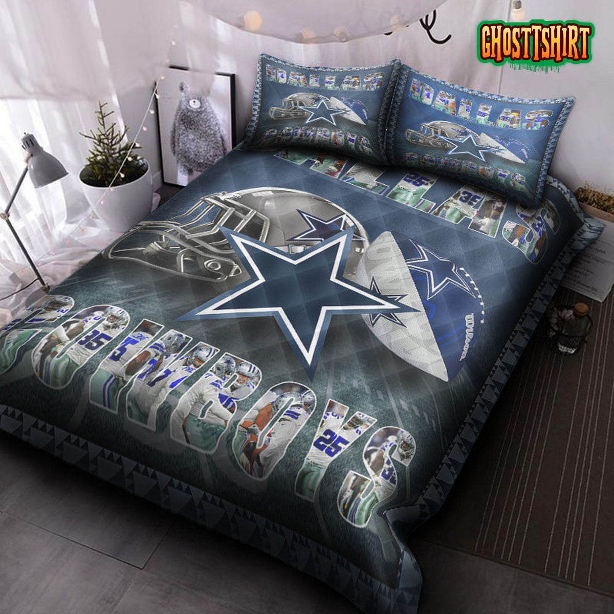 Dallas Cowboys V4 Bedding Set