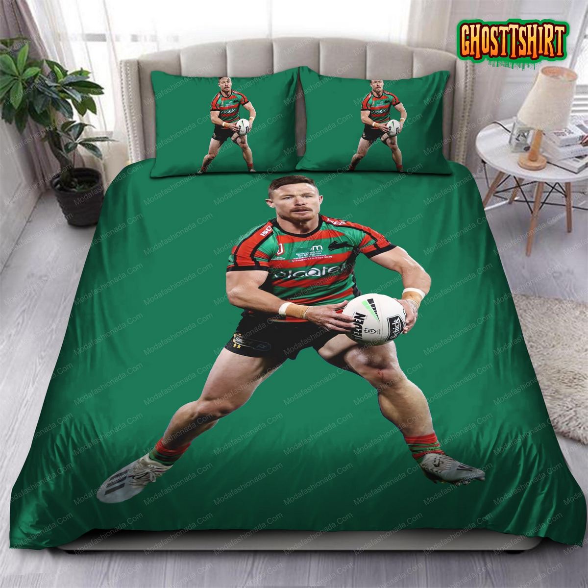 Damien Cook South Sydney Rabbitohs NRL 01 Bedding Set