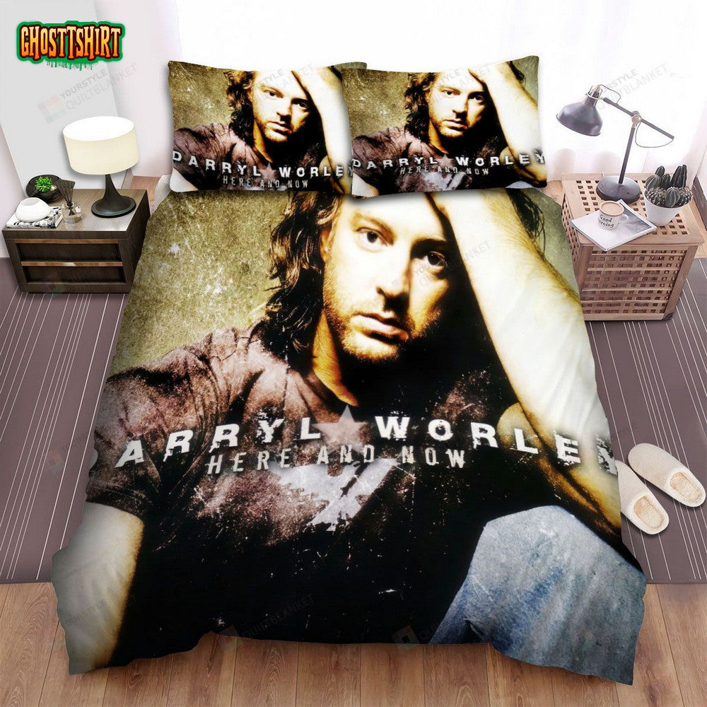 Darryl Worley Here And Now Album Music Bed Sheets Spread Comforter Duvet Cover Bedding Set