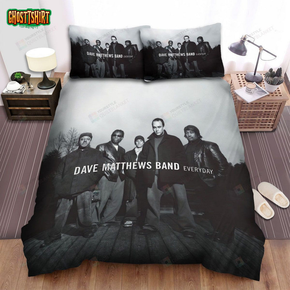 Dave Matthews Everyday Album Cover Bed Sheets Spread Comforter Duvet Cover Bedding Set